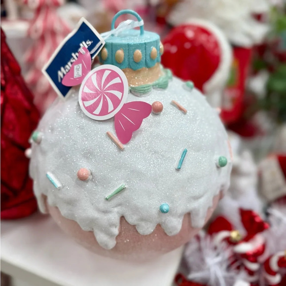 Other - Frosted sprinkle ornament Ceramic Christmas Decor